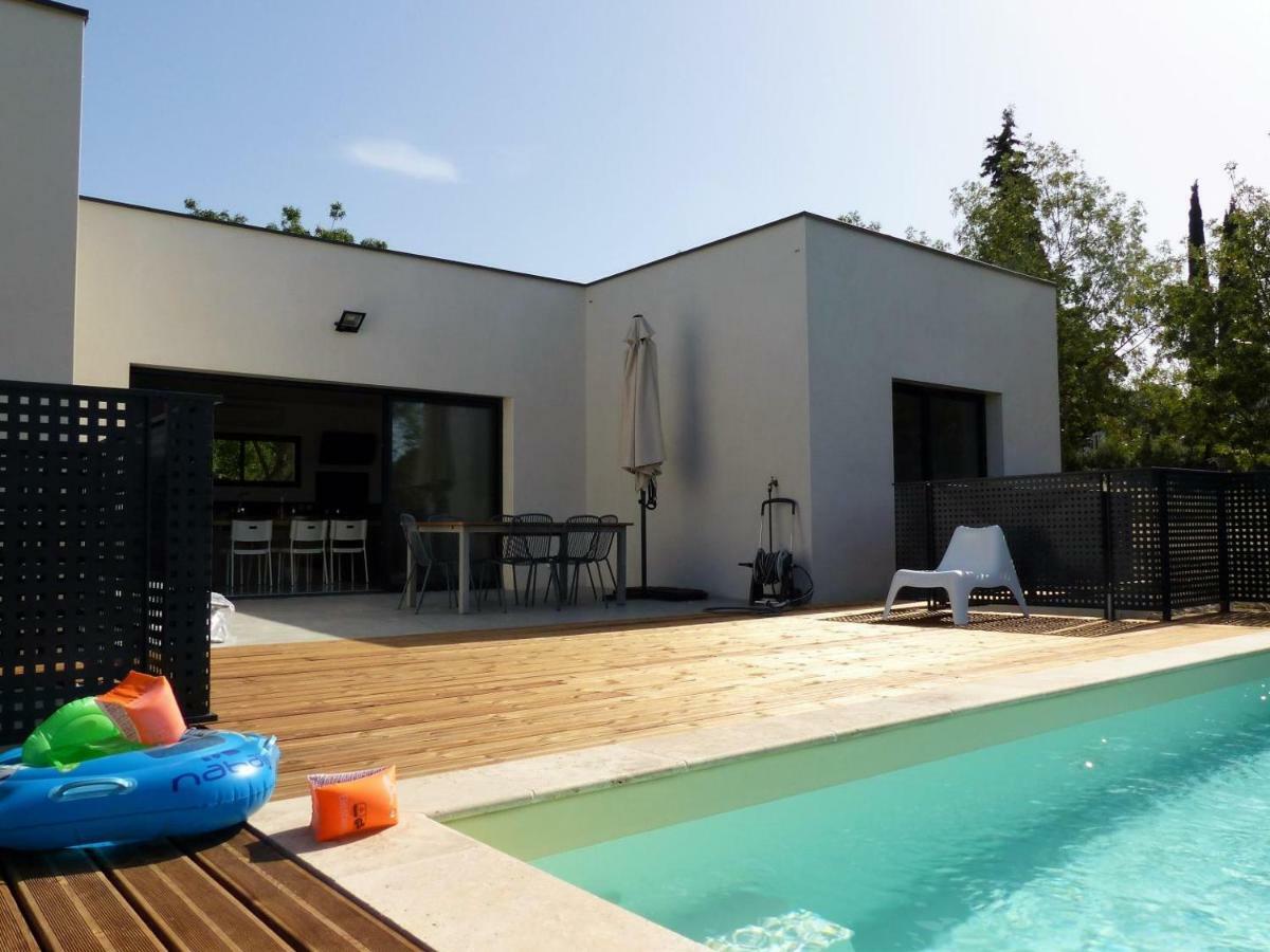 Villa Piscine Sud France Verzeille Exterior foto