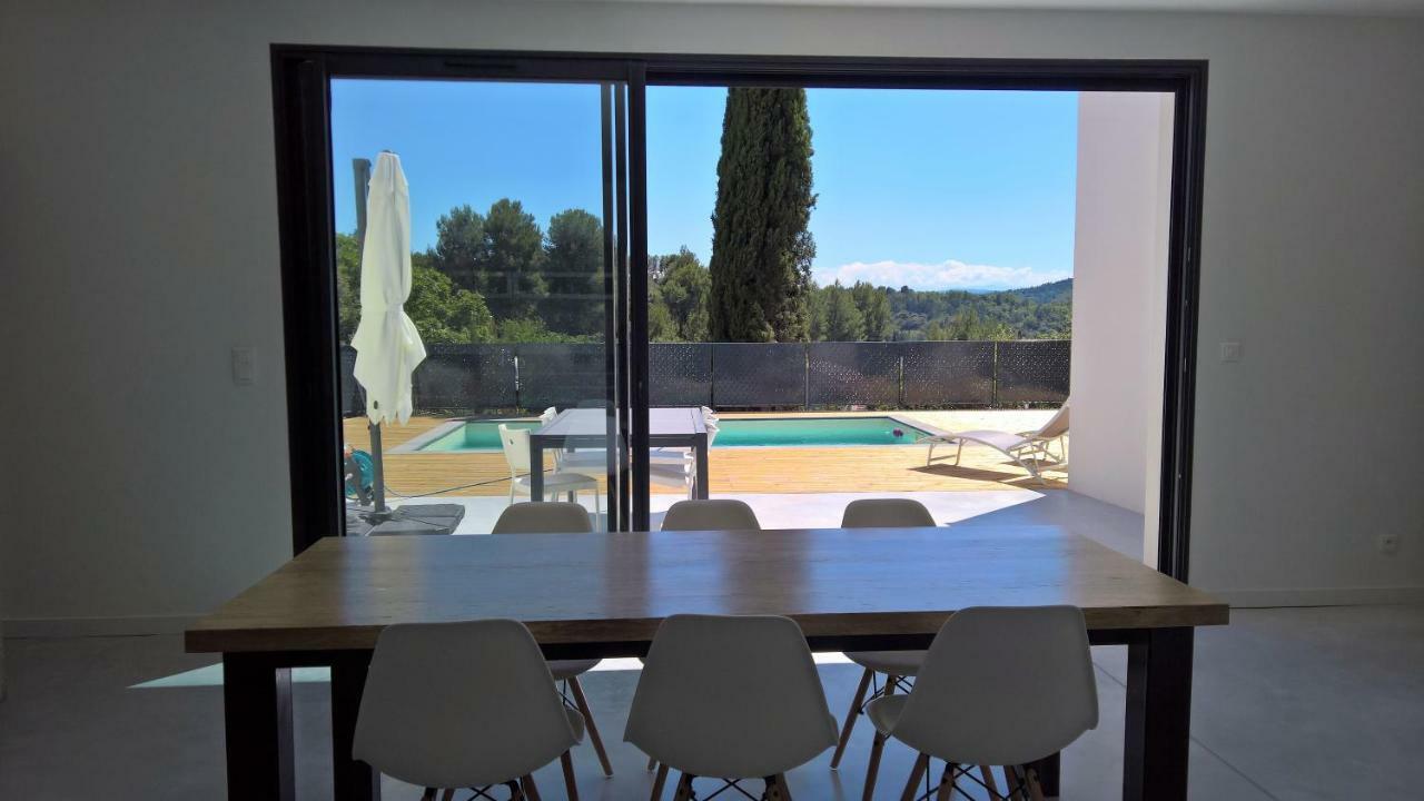 Villa Piscine Sud France Verzeille Exterior foto